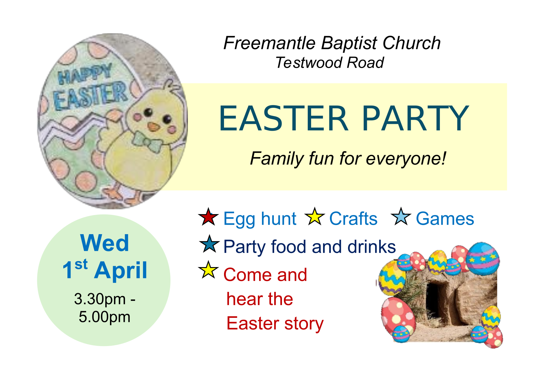 Easter Party - A6